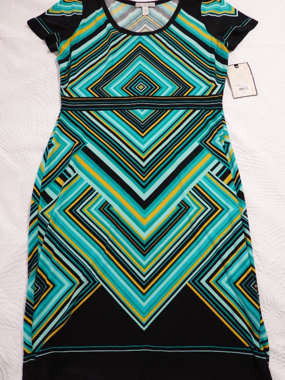 New With Tags Dana Buchman Short Sleeve Dress